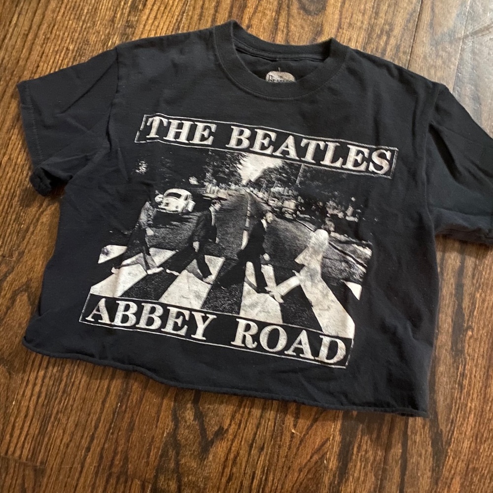 Beatles crop top